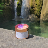 bougie-soin-energetique-energie-bien-etre-vegetale-artisanale-fait-main-fleurie-fleur-petales-paillette-micas-jardin-feerique-fee-beauteH