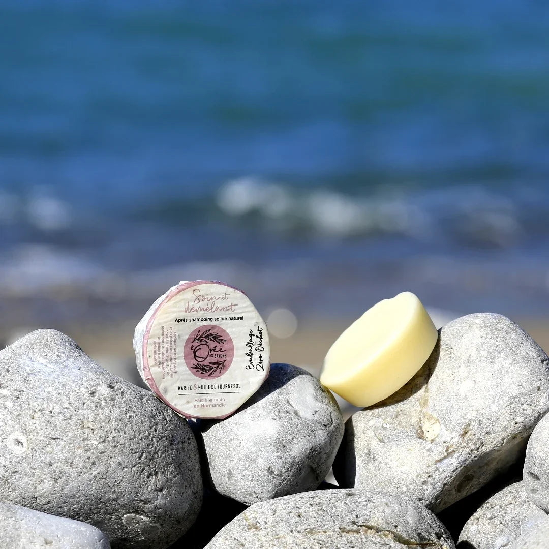 après shampoing soin demelant solide naturel