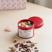 bougie bien-être de soin énergétique chakra coeur amour parfum bois de rose