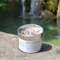 bougie bien-être de soin énergétique parfum de Grasse croire en ses rêves cascade