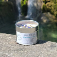 bougie bien-être de soin énergétique parfum nag champa équilibre cascade