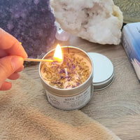 bougie bien-être de soin énergétique parfum nag champa équilibre déco
