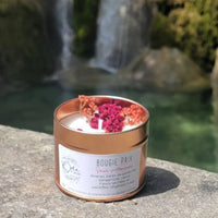 bougie bien-être de soin énergétique parfum de Grasse paix intérieure cascade