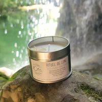 bougie bien-être de soin énergétique parfum de Grasse rituel de lune
