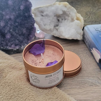 bougie-soin-energetique-energie-bien-etre-vegetale-artisanale-fait-main-fleurie-fleur-petales-paillette-micas-jardin-feerique-fee-beaute4