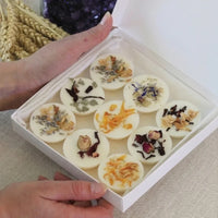 coffret de fondants galets parfumés à offrir