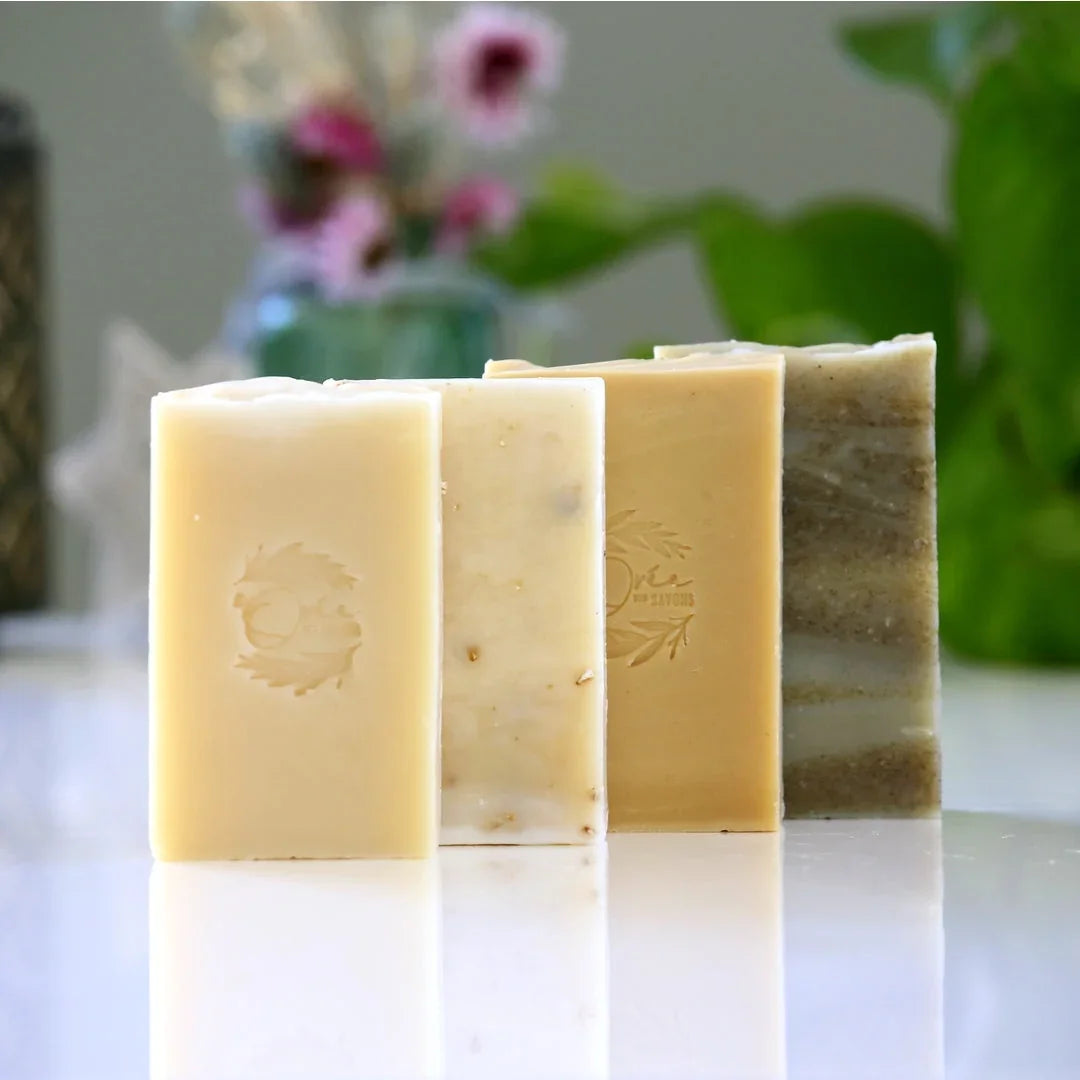 coffret savons solides naturels pour peaux atopiques