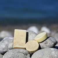 coffret shampoing et savon solide à l'avoine pour peau sèche