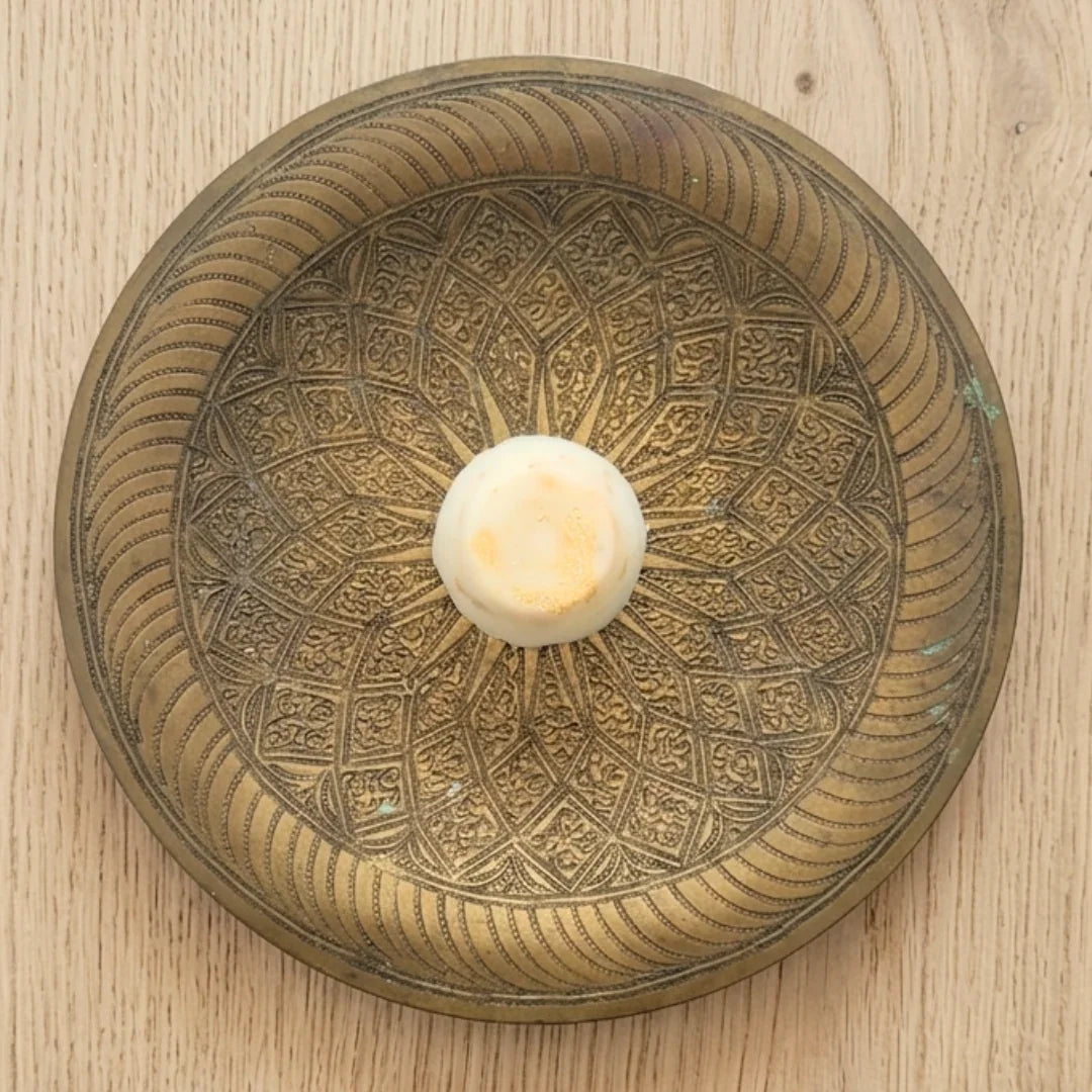 fondant galet parfumé avec parfum de Grasse pêche monoi